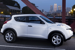 nissan juke white